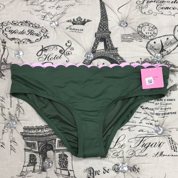 Kate Spade NY Scallop Wave Hipster Bikini Bottom - Picture 3 of 5